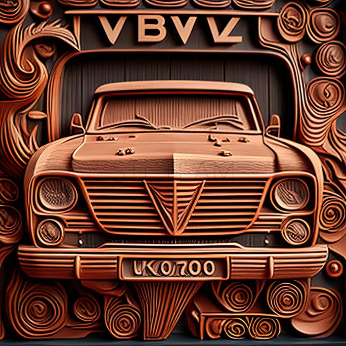 3D модель Volvo 66 (STL)